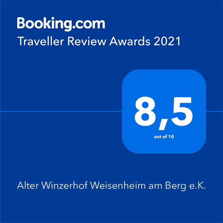 Alter Winzerhof Weisenheim Am Berg E.K. Hotel Bagian luar foto